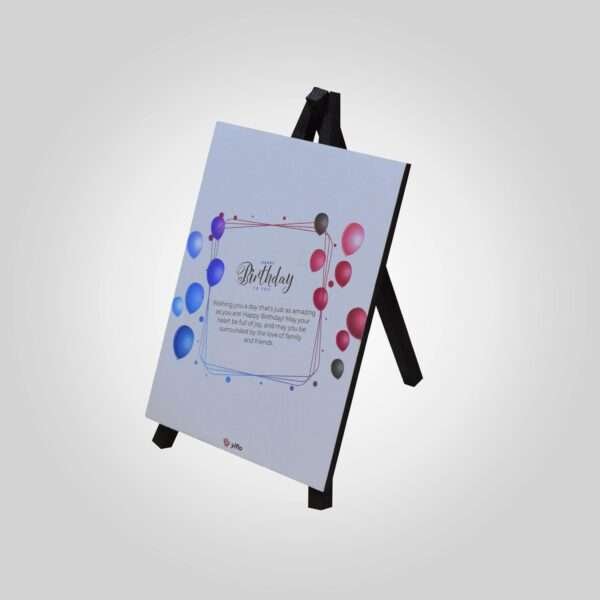 Happy Birthday Wishing Frame White Oriented Yiflo Frames - Image 2