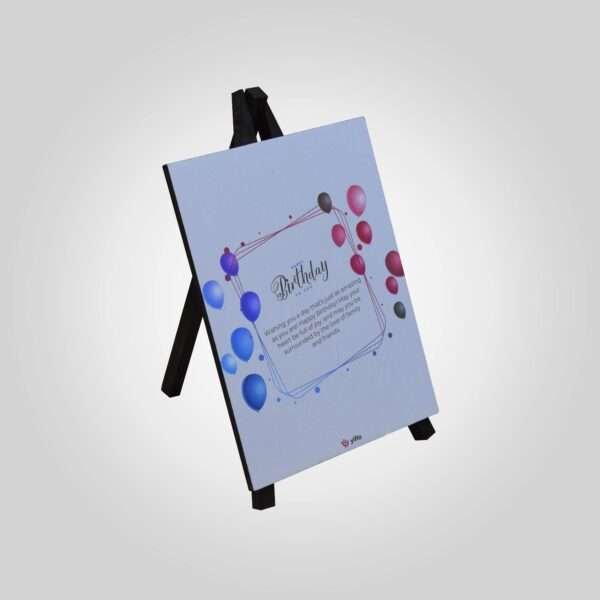 Happy Birthday Wishing Frame White Oriented Yiflo Frames - Image 3