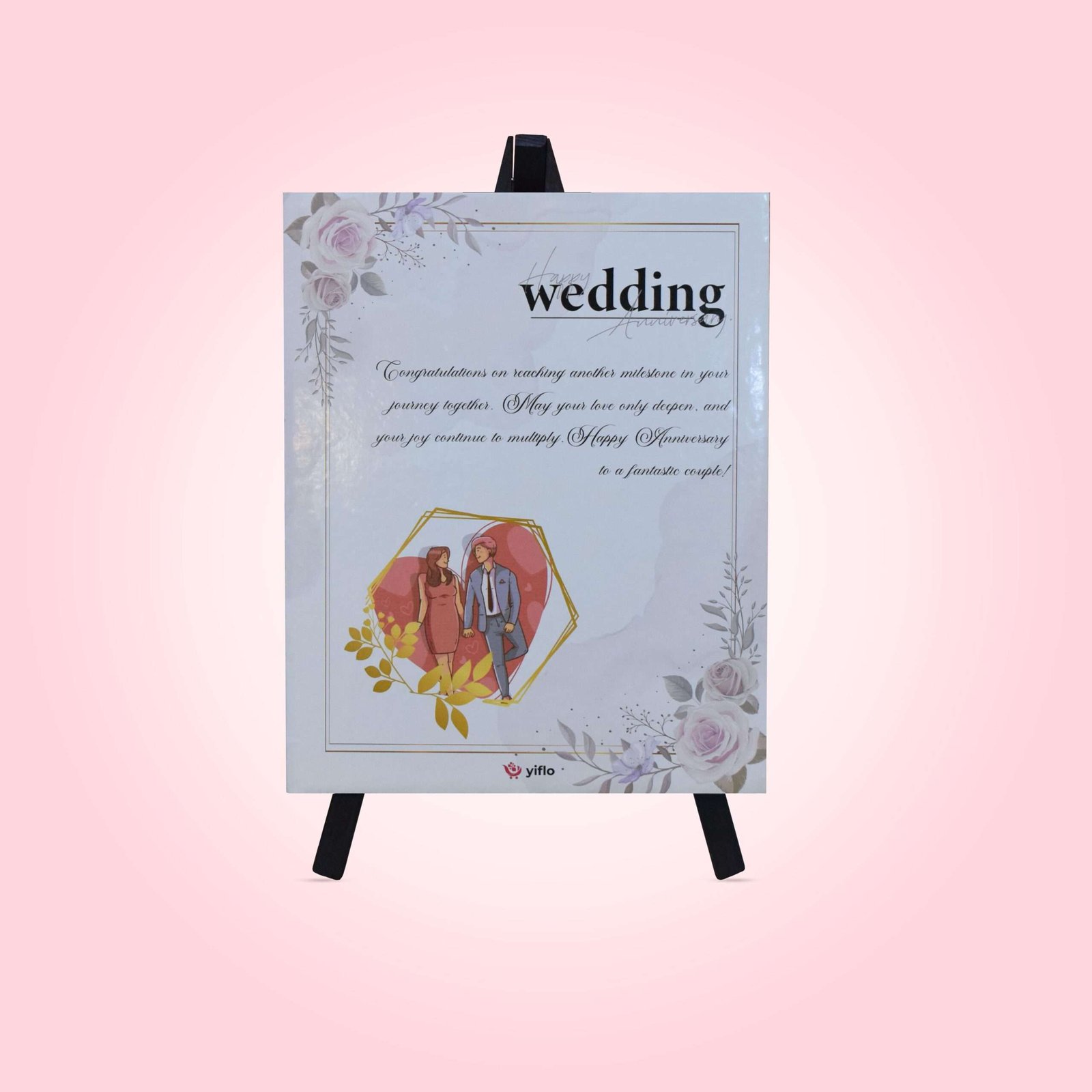 Yiflo Wedding Anniversary Tripod Frame