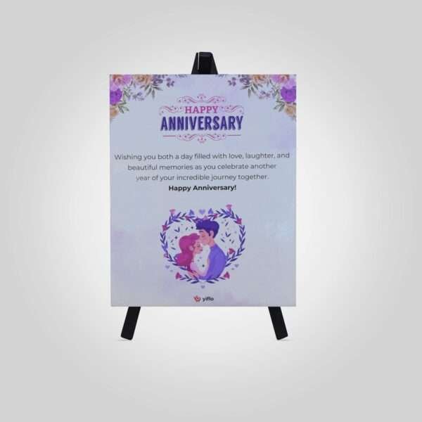 Happy Anniversary Romantic Couple Frame Style Yiflo Frames
