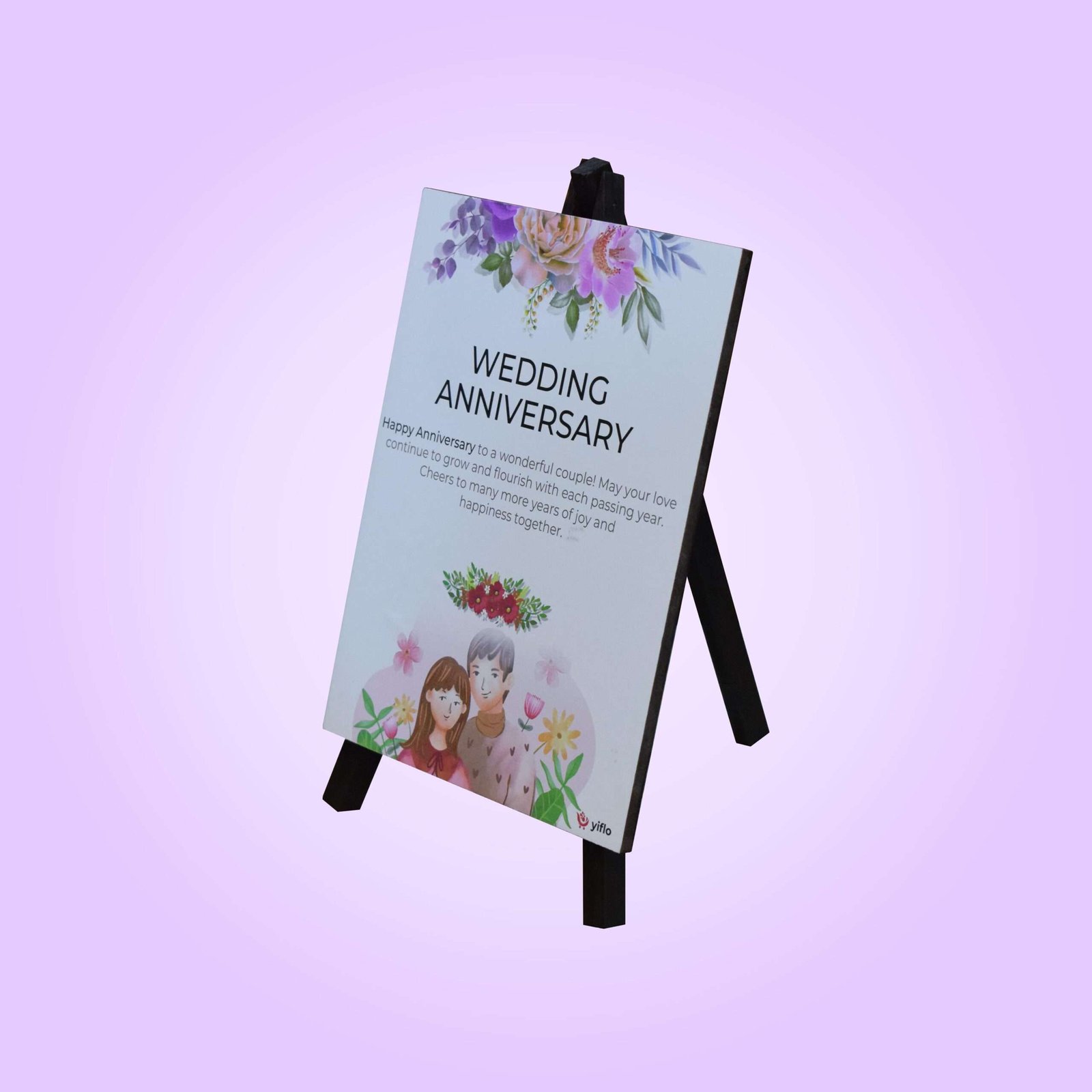 Yiflo Wedding Anniversary Tripod Frame