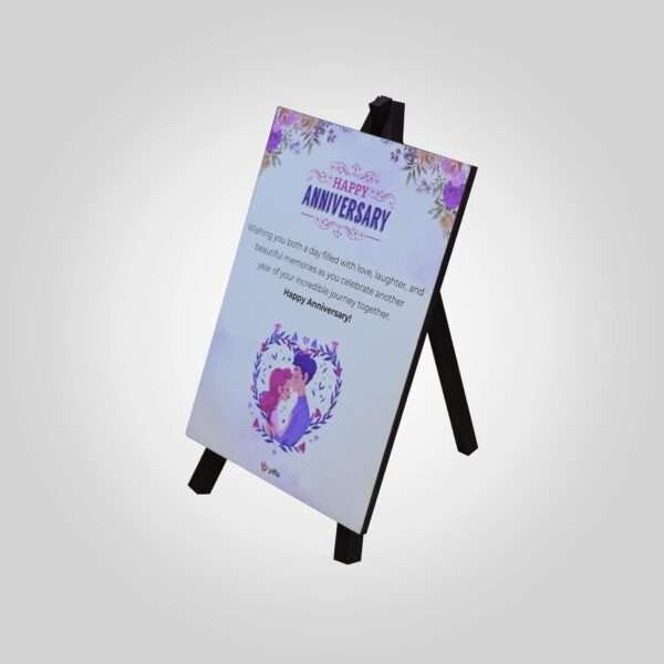 Happy Anniversary Romantic Couple Frame Style Yiflo Frames - Image 2