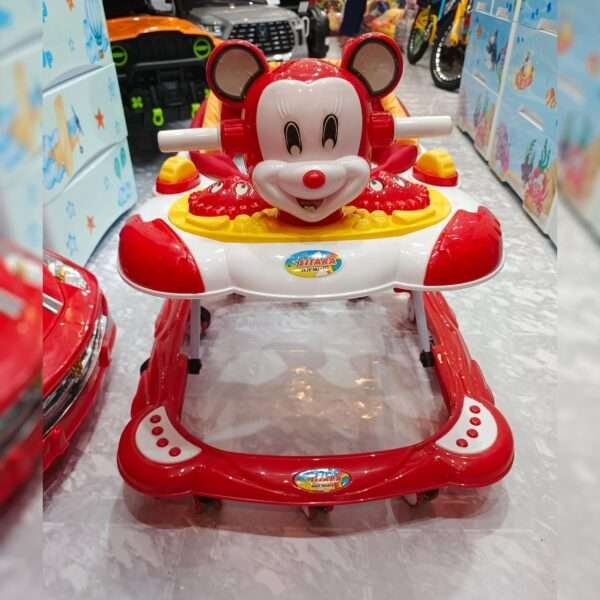 Baby Walker Mickey mouse shape with Music
